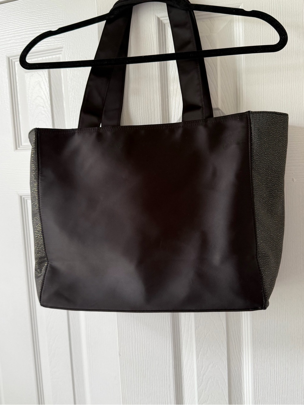 NWT COACH FRAGRANCE ✨🖤 Black & Gold Metallic Tote - Picture 8 of 13